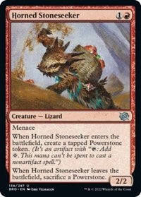 Horned Stoneseeker (138) [The Brothers' War]
