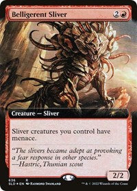 Belligerent Sliver (Extended Art) (636) [Secret Lair Drop Series]