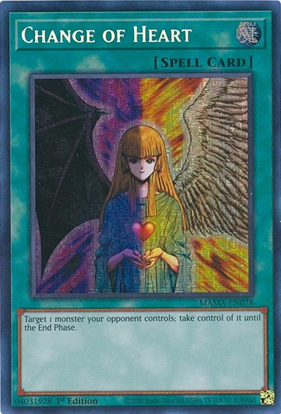 Change of Heart (Secret Pharaoh's Rare) (MAMA-EN078) [Magnificent Mavens]