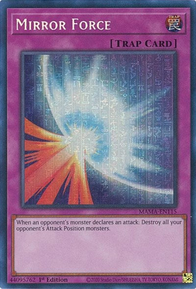 Mirror Force (Secret Pharaoh's Rare) (MAMA-EN115) [Magnificent Mavens]