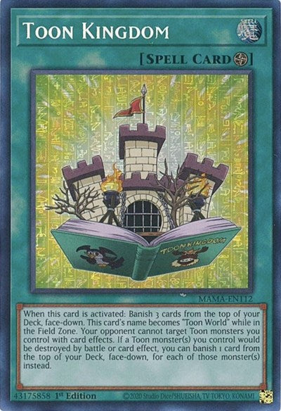 Toon Kingdom (Secret Pharaoh's Rare) (MAMA-EN112) [Magnificent Mavens]