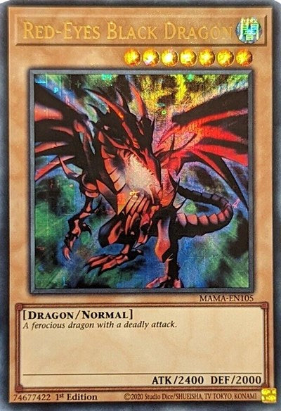 Red-Eyes Black Dragon (Ultra Pharaoh's Rare) (MAMA-EN105) [Magnificent Mavens]