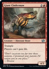 Giant Cindermaw (136) [The Brothers' War]