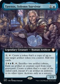 Tawnos, Solemn Survivor (Extended Art) (42) [Commander: The Brothers' War]