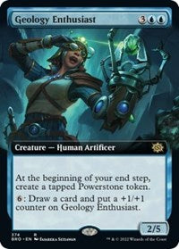 Geology Enthusiast (Extended Art) (374) [The Brothers' War]