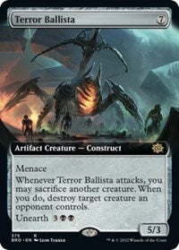 Terror Ballista (Extended Art) (375) [The Brothers' War]