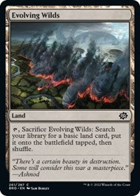 Evolving Wilds (261) [The Brothers' War]