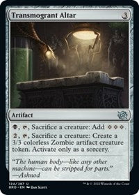 Transmogrant Altar (124) [The Brothers' War]