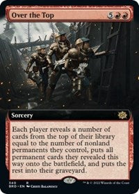 Over the Top (Extended Art) (340) [The Brothers' War]