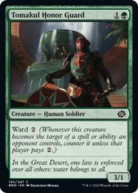 Tomakul Honor Guard (195) [The Brothers' War]