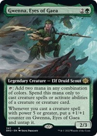 Gwenna, Eyes of Gaea (Extended Art) (347) [The Brothers' War]