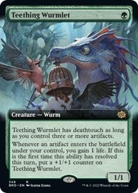 Teething Wurmlet (Extended Art) (348) [The Brothers' War]