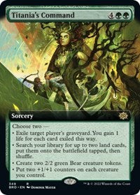 Titania's Command (Extended Art) (349) [The Brothers' War]