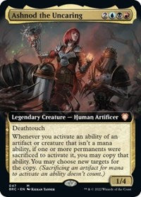 Ashnod the Uncaring (Extended Art) (47) [Commander: The Brothers' War]