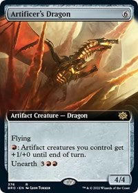 Artificer's Dragon (Extended Art) (376) [The Brothers' War]