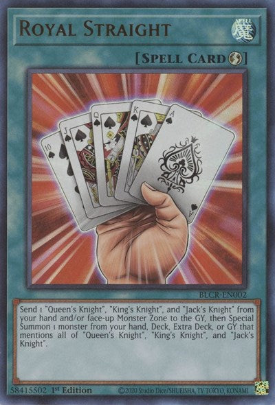Royal Straight (BLCR-EN002) [Battles of Legend: Crystal Revenge]