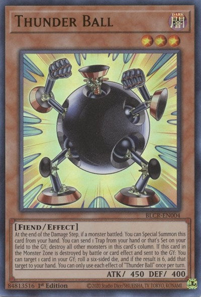 Thunder Ball (BLCR-EN004) [Battles of Legend: Crystal Revenge]