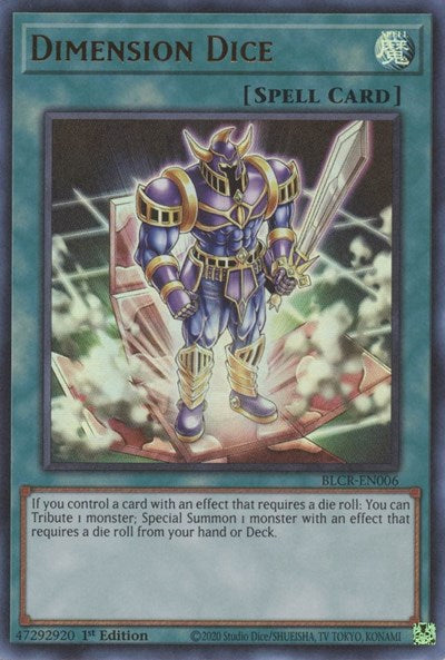 Dimension Dice (BLCR-EN006) [Battles of Legend: Crystal Revenge]