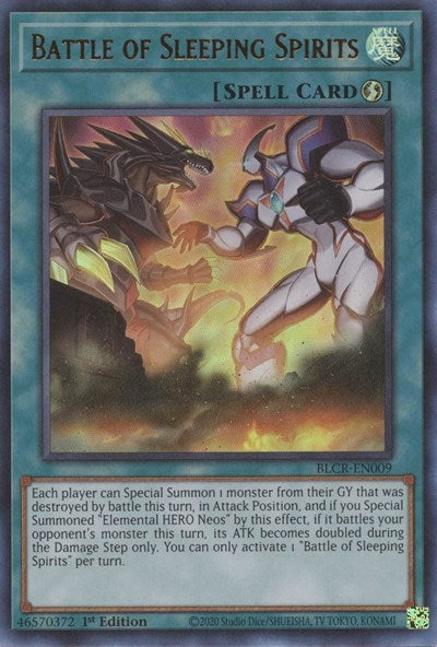 Battle of Sleeping Spirits (BLCR-EN009) [Battles of Legend: Crystal Revenge]