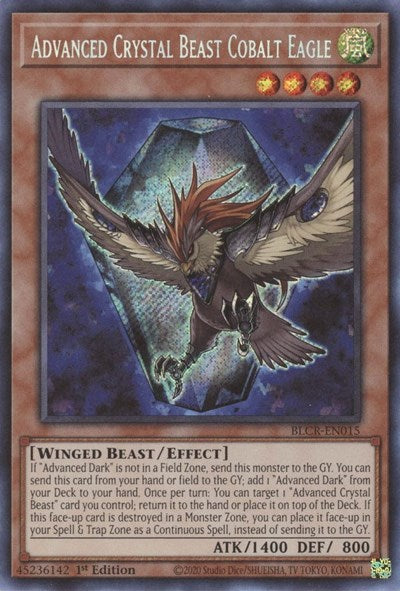 Advanced Crystal Beast Cobalt Eagle (BLCR-EN015) [Battles of Legend: Crystal Revenge]