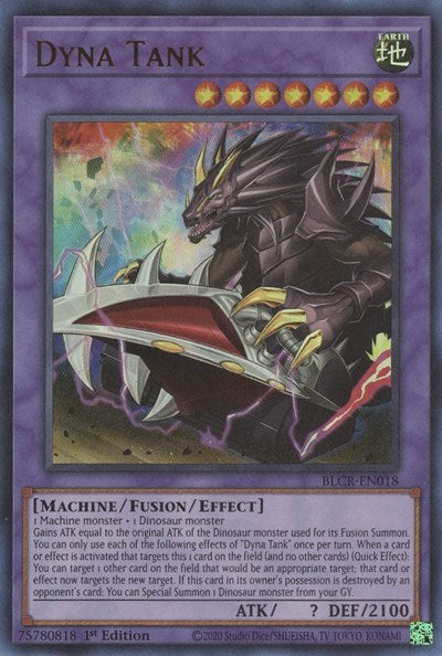 Dyna Tank (BLCR-EN018) [Battles of Legend: Crystal Revenge]
