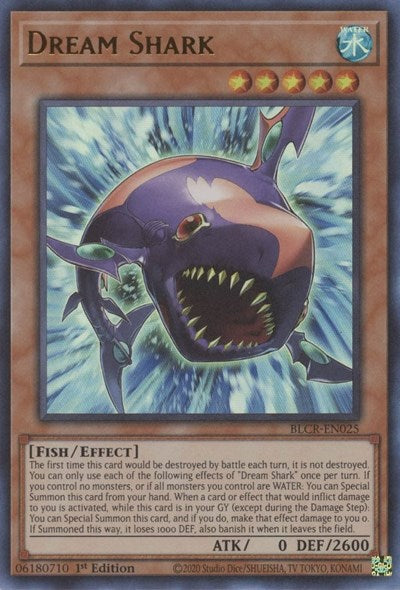 Dream Shark (BLCR-EN025) [Battles of Legend: Crystal Revenge]