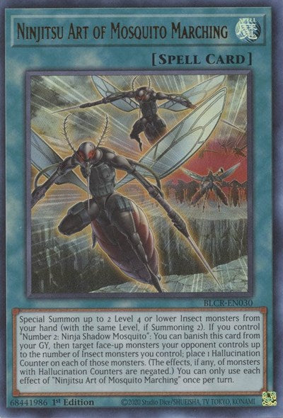Ninjitsu Art of Mosquito Marching (BLCR-EN030) [Battles of Legend: Crystal Revenge]