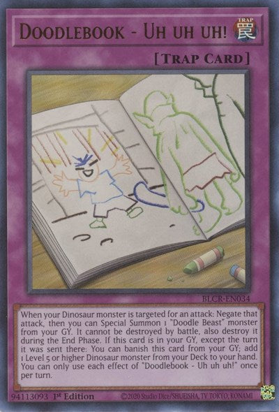 Doodlebook - Uh uh uh! (BLCR-EN034) [Battles of Legend: Crystal Revenge]