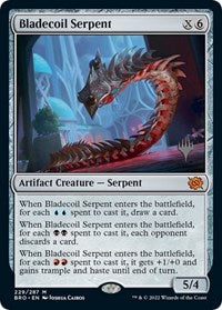 Bladecoil Serpent (229) [Promo Pack: The Brothers' War]