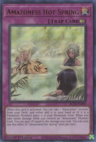 Amazoness Hot Spring (BLCR-EN039) [Battles of Legend: Crystal Revenge]