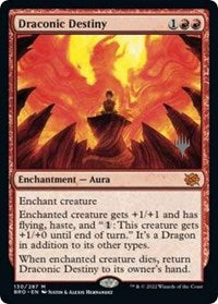 Draconic Destiny (130) [Promo Pack: The Brothers' War]