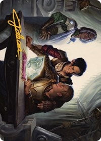 Tocasia's Welcome Art Card (Gold-Stamped Signature) (4) [Art Series: The Brothers' War]
