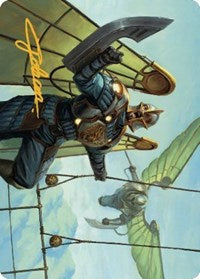 Air Marshal Art Card (Gold-Stamped Signature) (8) [Art Series: The Brothers' War]