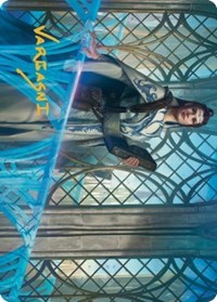 Hurkyl, Master Wizard Art Card (Gold-Stamped Signature) (10) [Art Series: The Brothers' War]