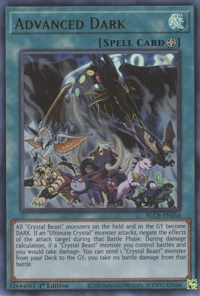 Advanced Dark (BLCR-EN054) [Battles of Legend: Crystal Revenge]