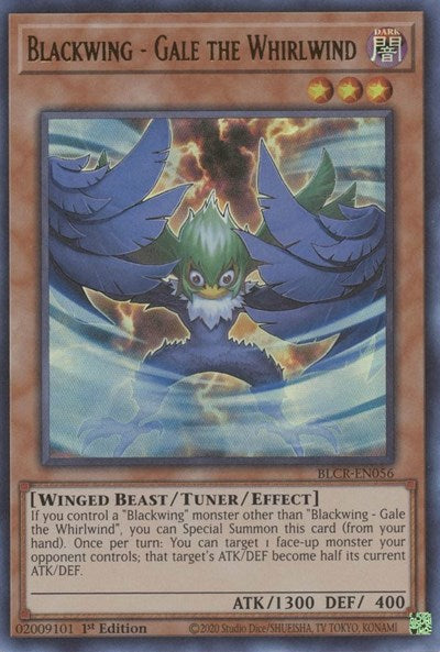 Blackwing - Gale the Whirlwind (BLCR-EN056) [Battles of Legend: Crystal Revenge]