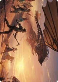 Take Flight Art Card (12) [Art Series: The Brothers' War]