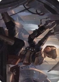 Thopter Mechanic Art Card (13) [Art Series: The Brothers' War]