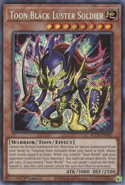 Toon Black Luster Soldier (BLCR-EN065) [Battles of Legend: Crystal Revenge]