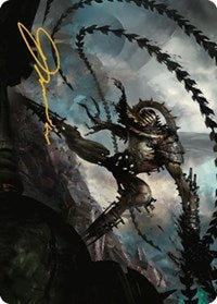 Razorlash Transmogrant Art Card (Gold-Stamped Signature) (17) [Art Series: The Brothers' War]