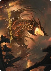 The Fall of Kroog Art Card (Gold-Stamped Signature) (20) [Art Series: The Brothers' War]