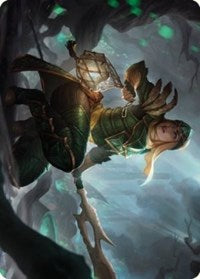 Argothian Opportunist Art Card (22) [Art Series: The Brothers' War]