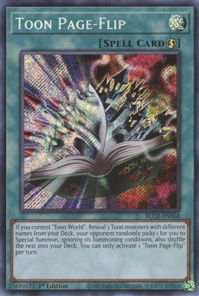 Toon Page-Flip (BLCR-EN068) [Battles of Legend: Crystal Revenge]