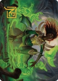 Fauna Shaman Art Card (Gold-Stamped Signature) (24) [Art Series: The Brothers' War]