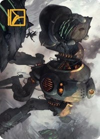 Rust Goliath Art Card (Gold-Stamped Signature) (29) [Art Series: The Brothers' War]