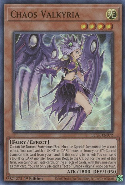 Chaos Valkyria (BLCR-EN072) [Battles of Legend: Crystal Revenge]