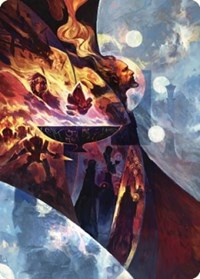 Urza's Command Art Card (31) [Art Series: The Brothers' War]