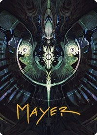 Gix's Command Art Card (Gold-Stamped Signature) (32) [Art Series: The Brothers' War]