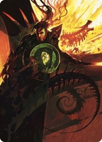 Mishra's Command Art Card (33) [Art Series: The Brothers' War]