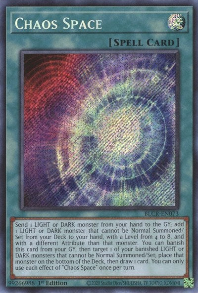 Chaos Space (BLCR-EN073) [Battles of Legend: Crystal Revenge]
